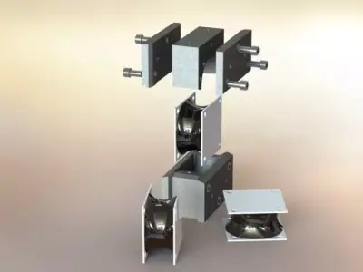 Shock mount mould Free 3D model