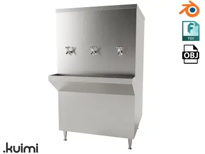 Water Dispenser 003 3D model