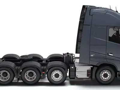Volvo FH16 Aero 8x4 Tractor 2026 3D model