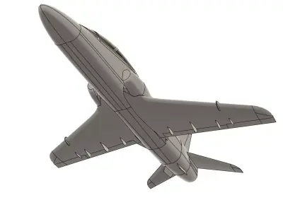 BAe Hawk T1 3D print model