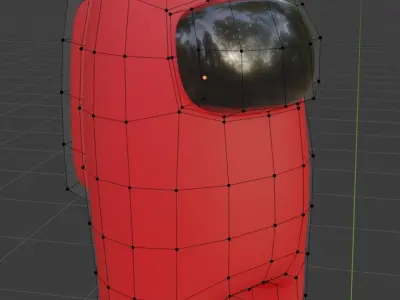 Among us Character model 3D model