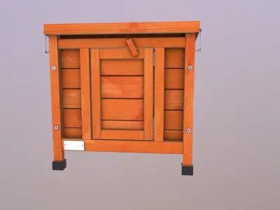 Pet Cage 3D Model 3D model