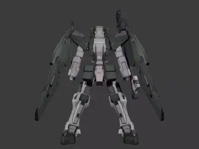 Gundam Dynames Free 3D model