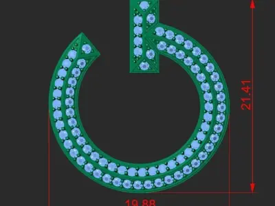 POUSSETTES WITH STONES  Printable Model 3D print model