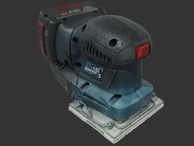 Bosch GSS Cordless Orbital Sander RAW Scan 3D model