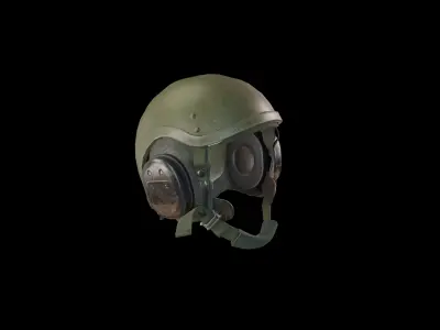Russian CVC Helmet Low-poly 3D model