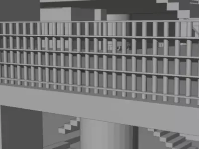 Guardrail 3D model