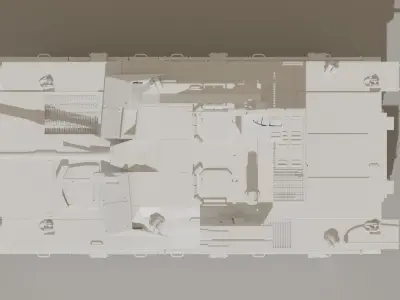 APC type 96 3D model 3D model