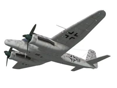 Junkers Ju 88 G-6 3D model purchase
