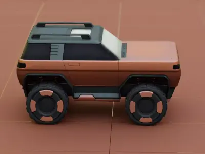 SV-700 RIGGED 3D model