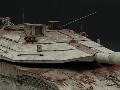 Merkava Mk IV - Battle Tank 3D model