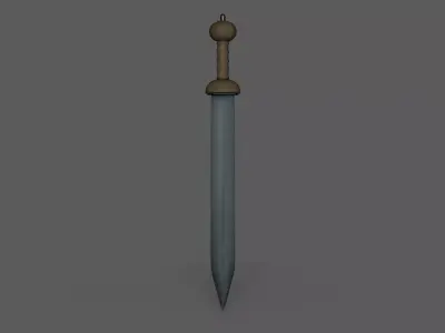 Gladius Low-poly 3D model