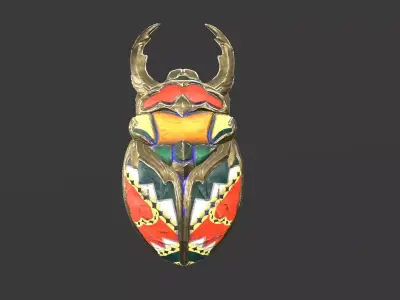 Shield 01 Low-poly 3D model purchase