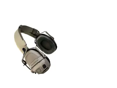 Tactical Headset 3D model purchase