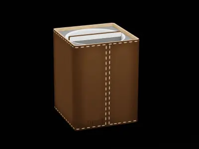 Stationary Holder Low-poly 3D model
