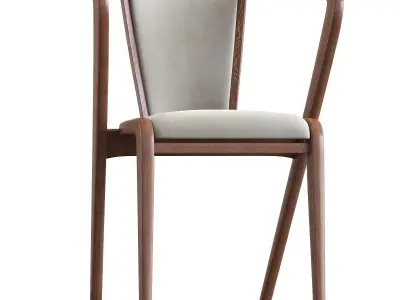 Roots chair Free 3D model