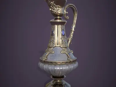 Ewer Pitcher 3D model