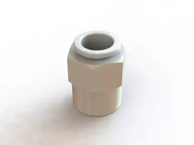 Conexao Rapida SMC KQ2H10 03AS Quick Connection 3D model