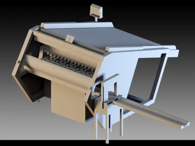 10- Industrial machinery- Vol 01 3D model