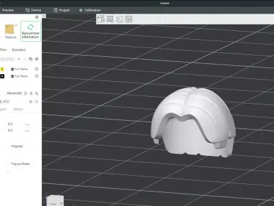 Custom3Dprint Minifigure Accessory - Minifigure Hair S2 - 084 3D print model