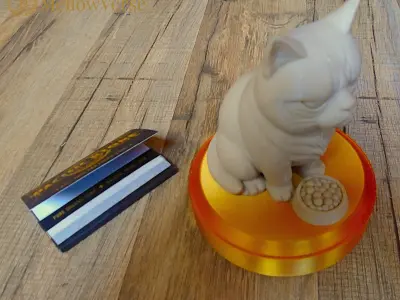 Grumpy Cat Herb Grinder-2-Part Magnetic - MellowVerse 3D print model