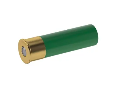 Bullet 12 GAUGE Low-poly 3D model