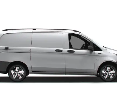 Mercedes Benz eVito Panel Van L2 2024 3D model