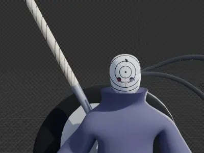 OBITO FROM NARUTO SHIPPUDEN 3D model