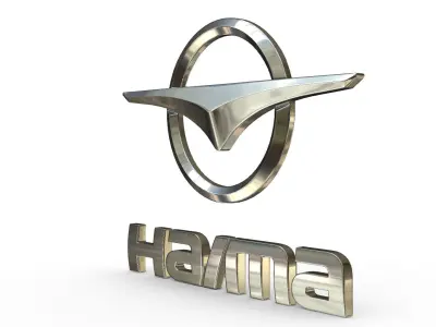 haima logo 3D model