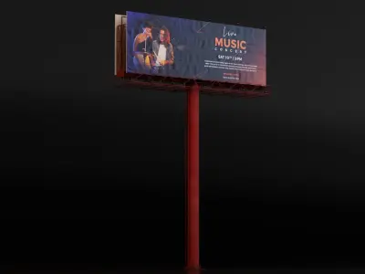 Billboard 3D model get