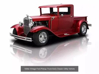 Antique Cars  Pickup Pack Classic Vehicle Collection 5 Models