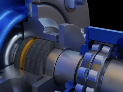 Centrifugal Pump Detailed Design 3D model