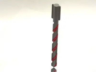 6 mm drill Free 3D model
