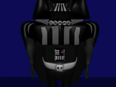 Darth Vader Low-poly 3D model buy