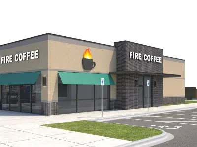 Retail-152 Retail Store 3D model