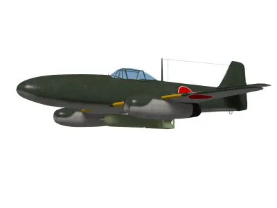 Nakajima Kikka 3D model