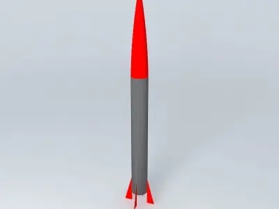 Rocket Free 3D model buy