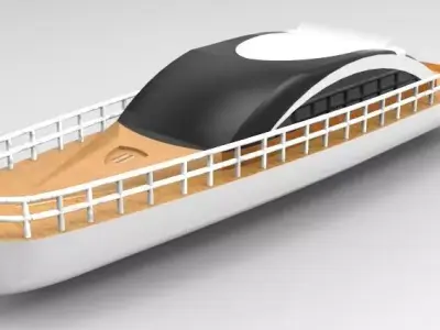 Yacht Model boat 3D print model