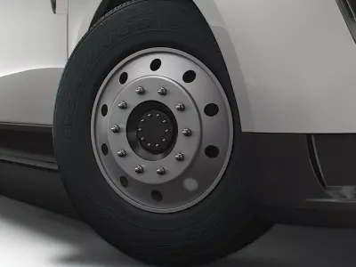 Tesla Semi Truck 2023 wheel 3D model