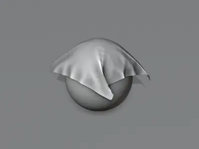 Cloth Simulation Free 3D model