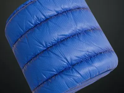 Realistic Sci Fi Padded Fabric PBR Seamless Texture buy