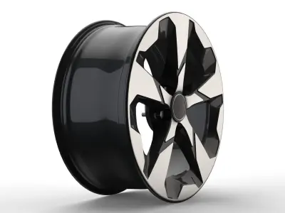 Diamond Cut Rim 3D model