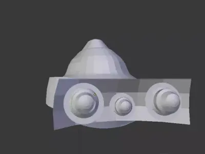 Lady of space and oceans 3D model