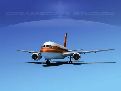 Boeing 767-100 Air Canada 1 3D model