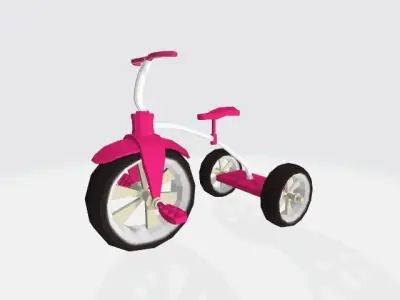 trike 3D tricycle Free 3D model
