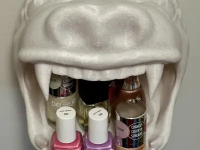 Gargoyle Nail Polish Display Non-commercial 3D print model