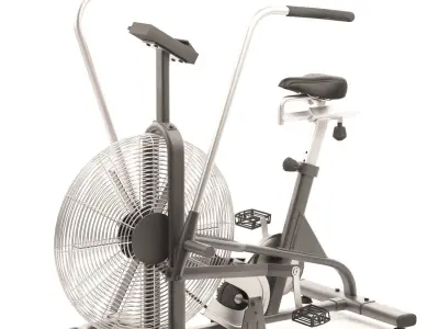 AIR exercise and fitness gym bike 3D model