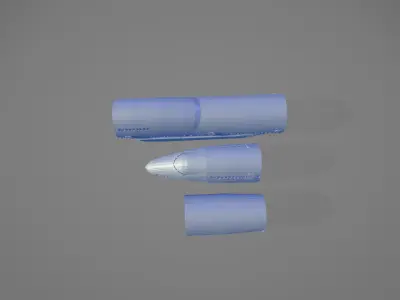3D Printable Modular Wide-Body Commercial Aircraft  3D print model