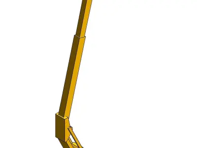Telescopic Boom Lift-06 3D model