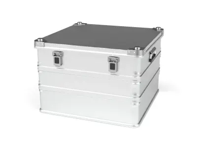 Aluminium case 09 3D model